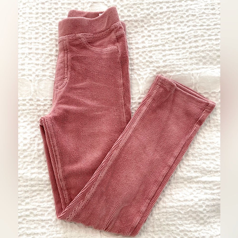 H&M girls corduroy pants size Small 7